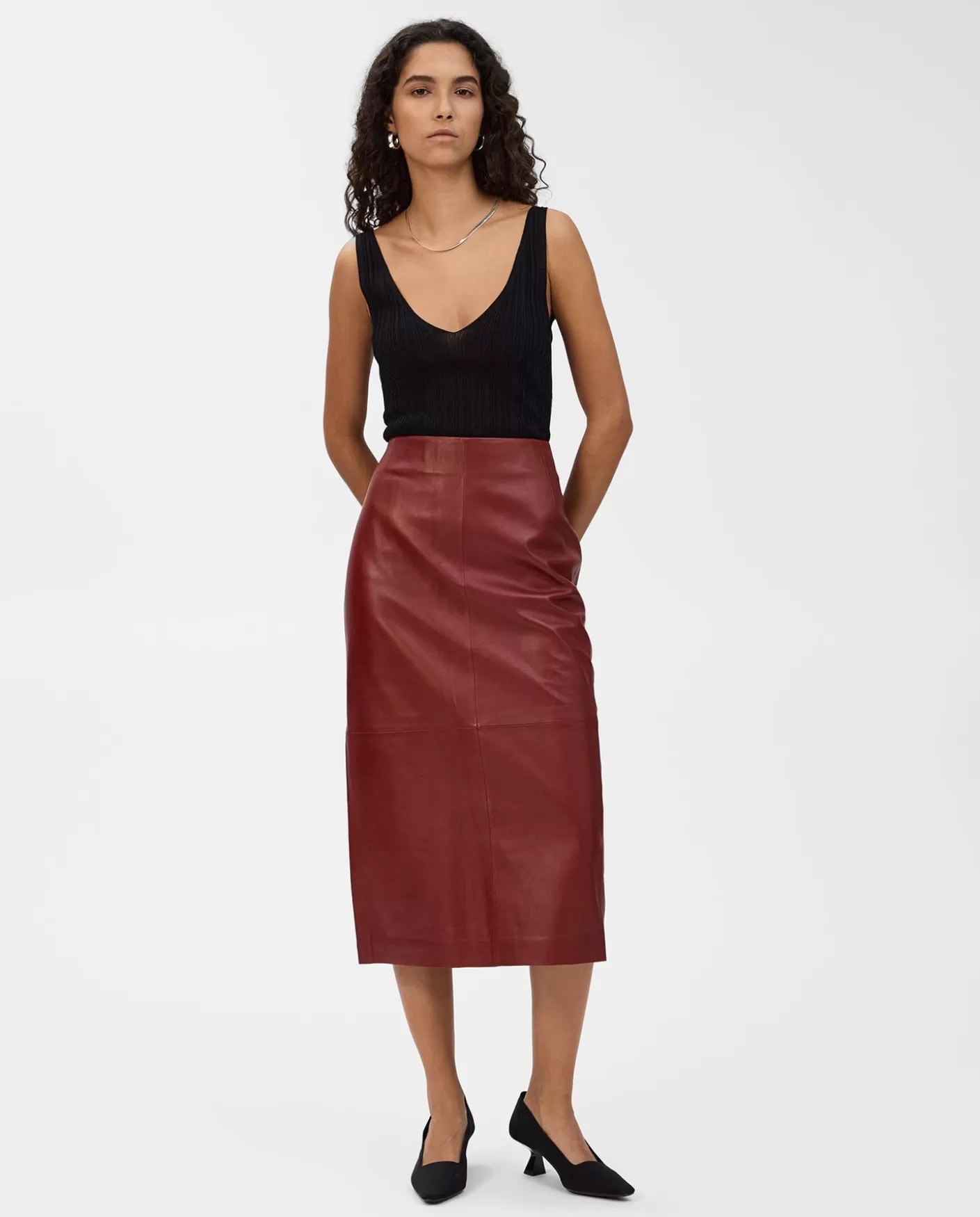 Leather | IVY OAK Lexie Skirt