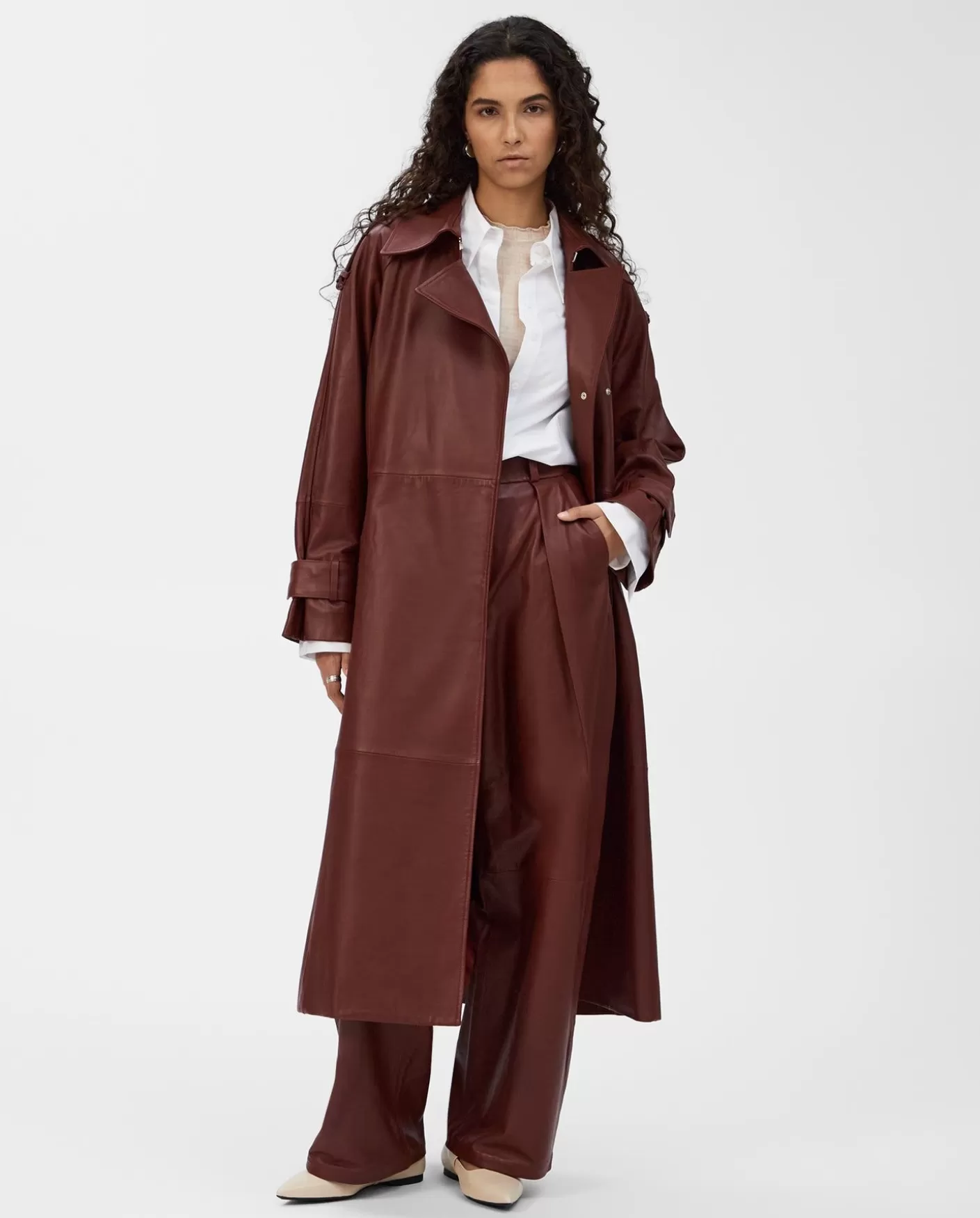 Leather | IVY OAK Lilith Coat