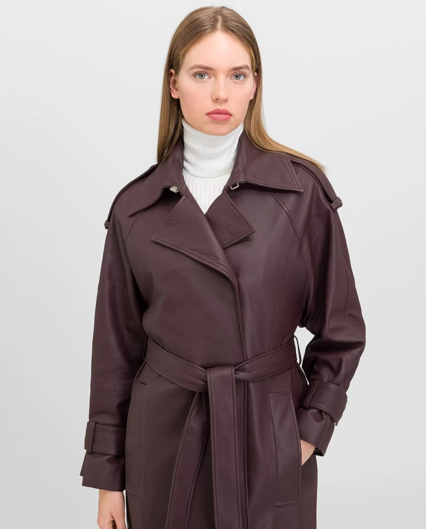 Leather | IVY OAK Lilith Coat