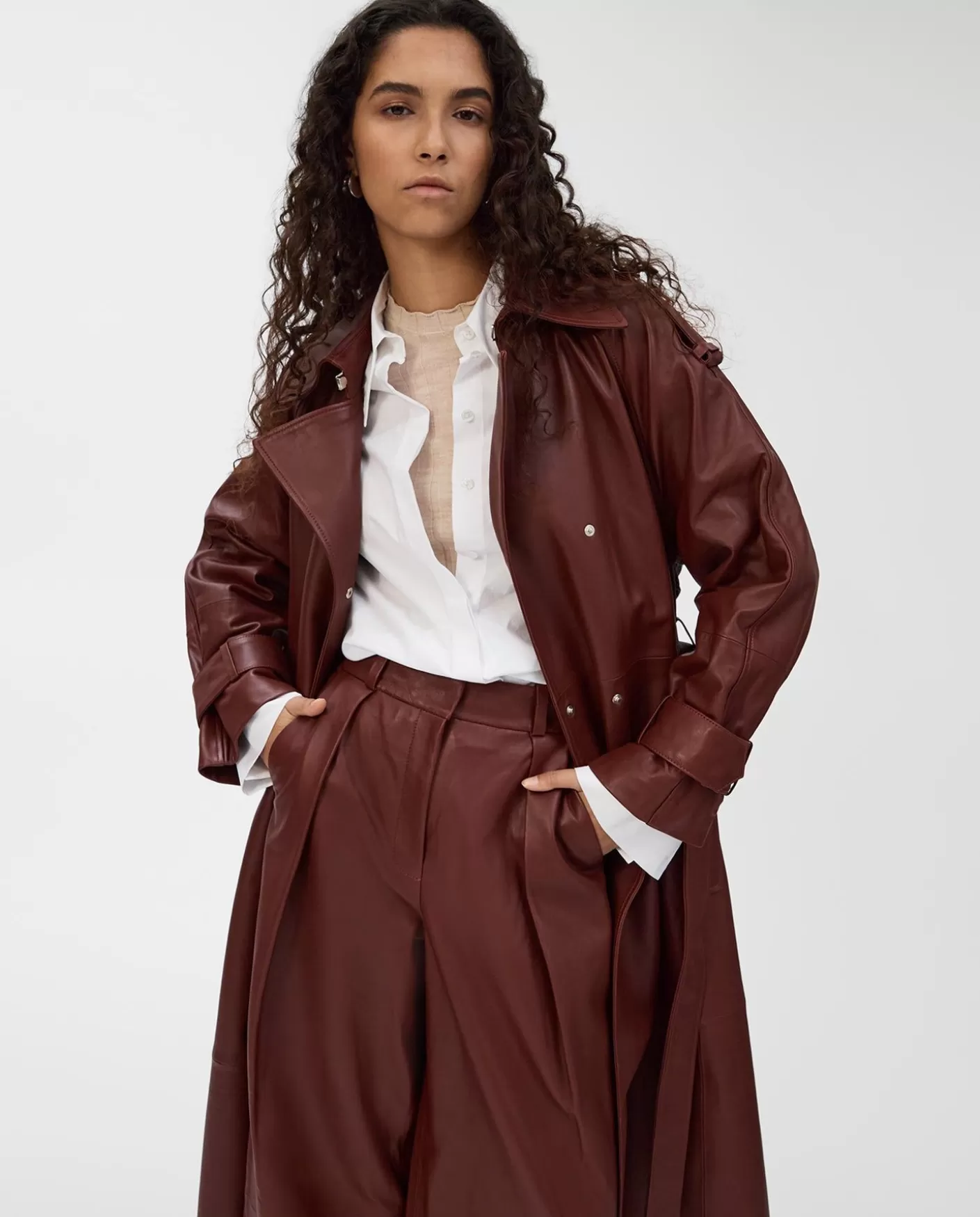 Leather | IVY OAK Lilith Coat