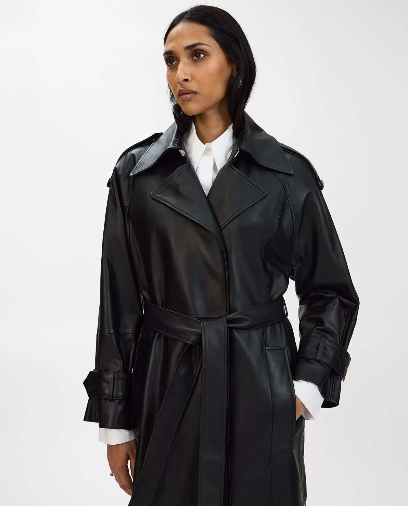 Leather | IVY OAK Lilith Coat