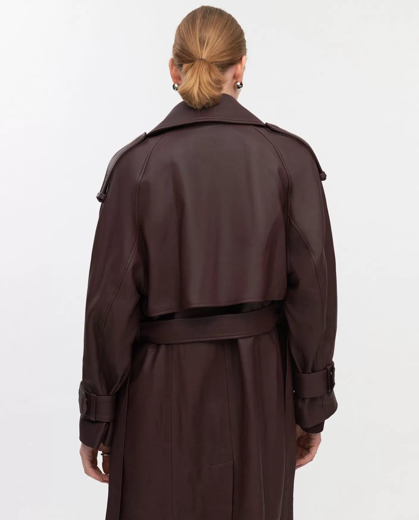 Leather | IVY OAK Lilith Trench