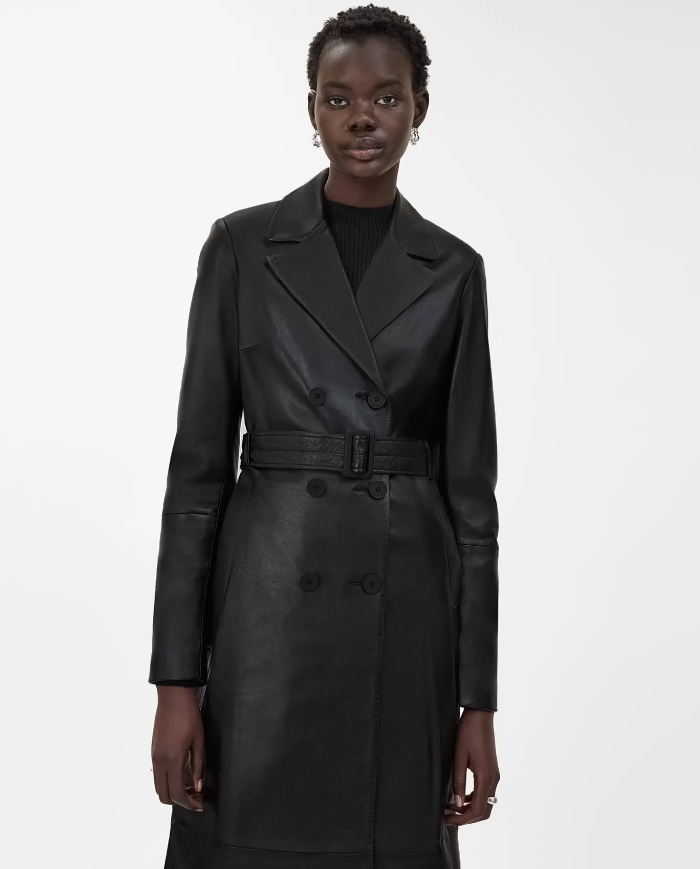 Leather | IVY OAK Lionne Coat