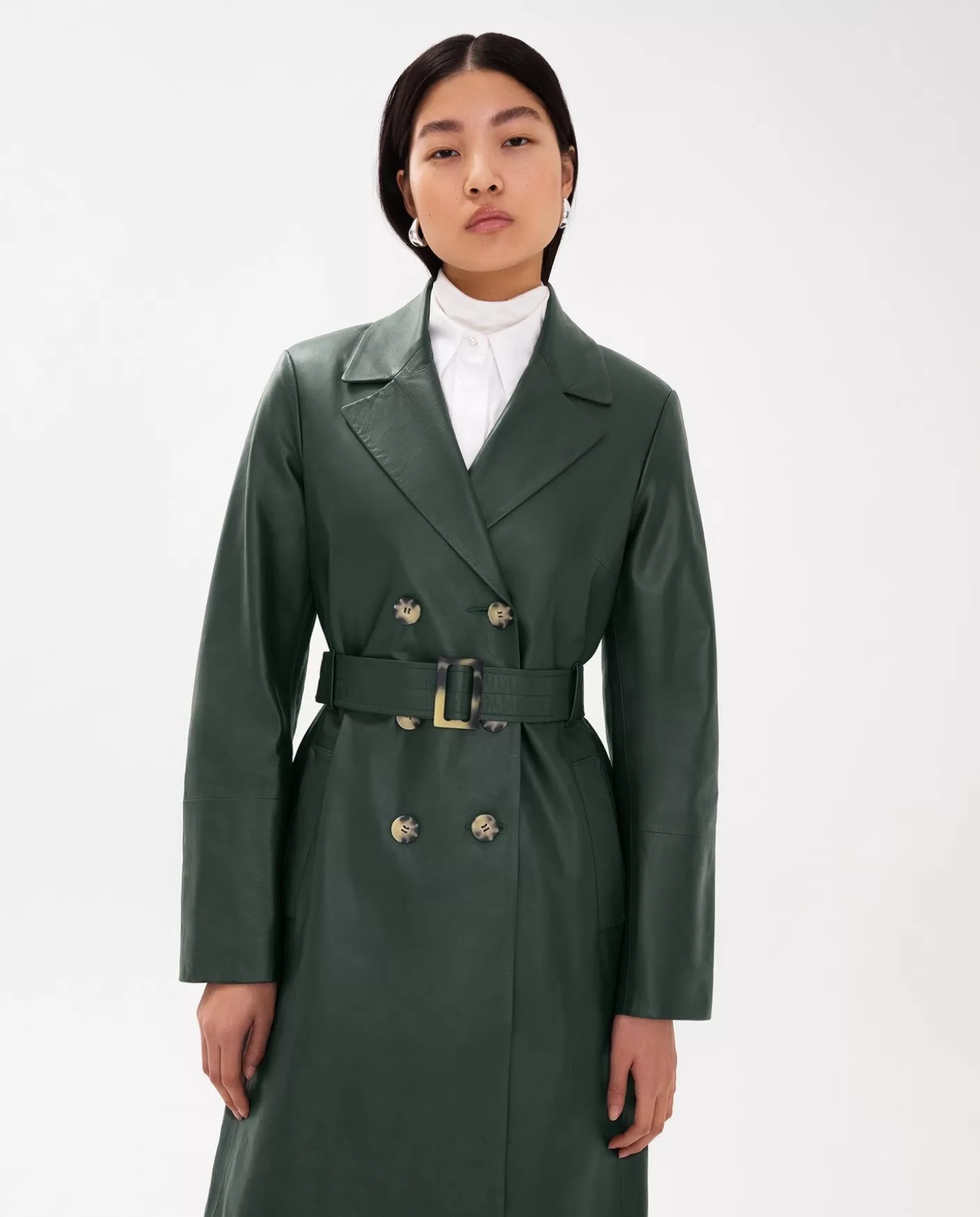 Leather | IVY OAK Lionne Coat