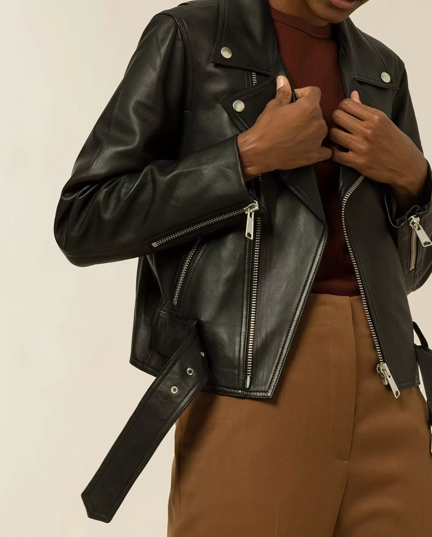 Leather | IVY OAK Lynn Jacket