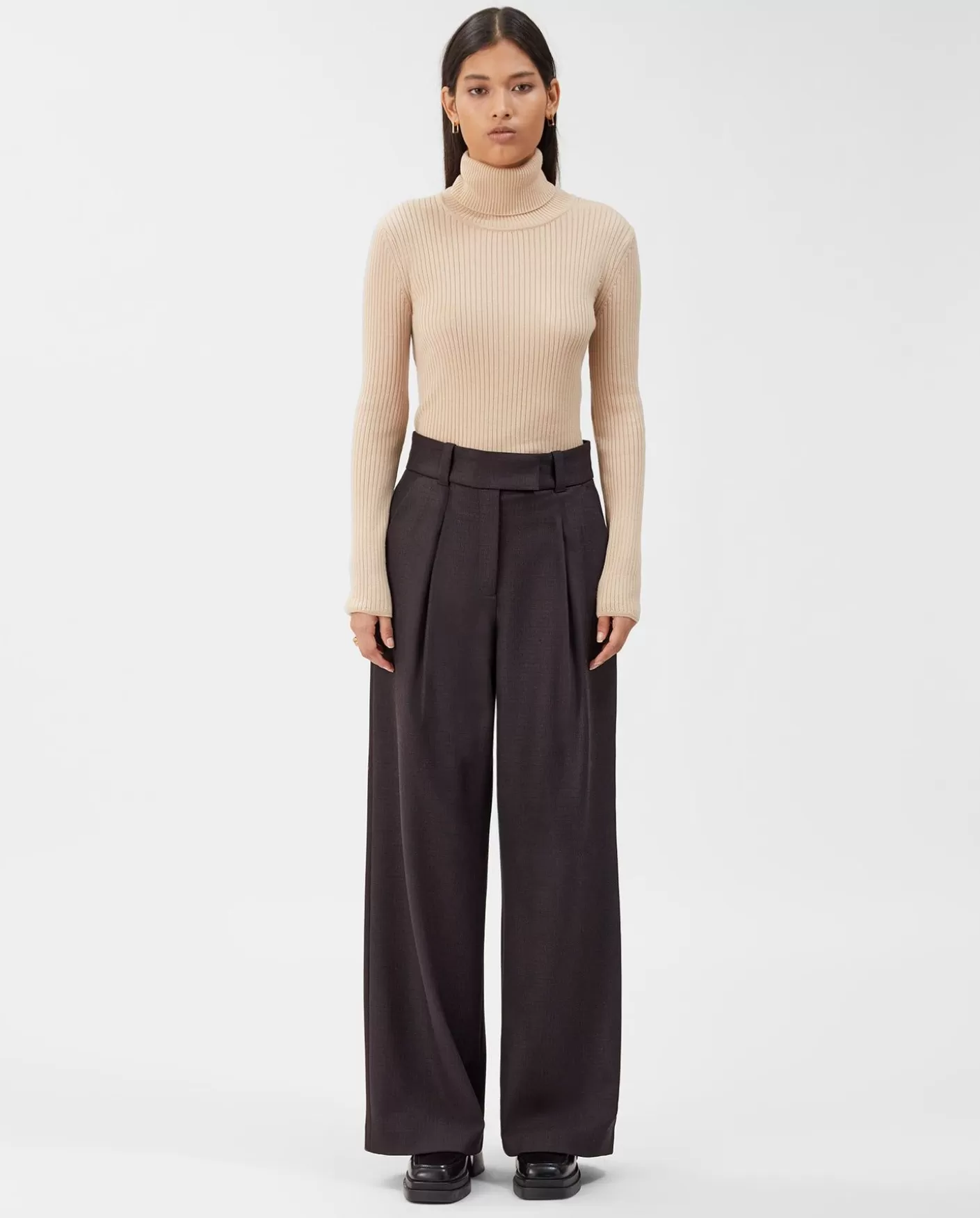 Trousers | IVY OAK Peony Rose Trouser